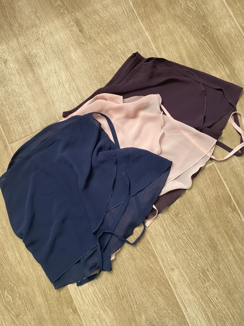 Mirella Ballet Wrap Skirt (You Choose!) Chiffon One Size EUC Free Ship