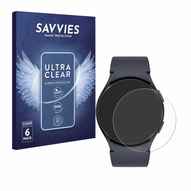 6x Proteggi Schermo per Samsung Galaxy Watch 6 (44 mm) Pellicola Protezione