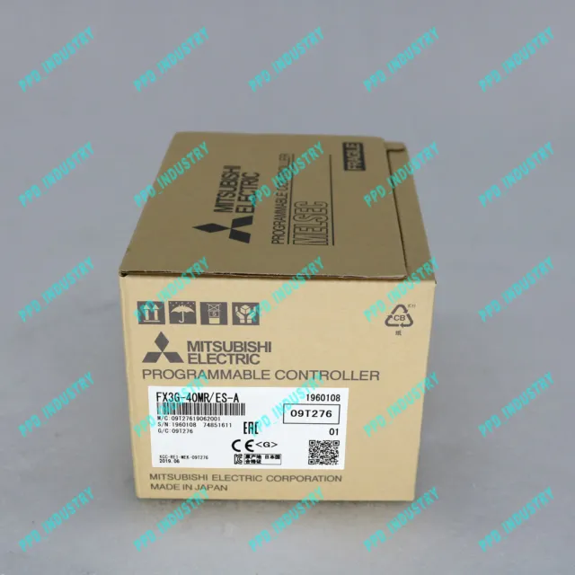 1PC Mitsubishi New in box PLC Controller FX3G-40MR/ES-A One year warranty