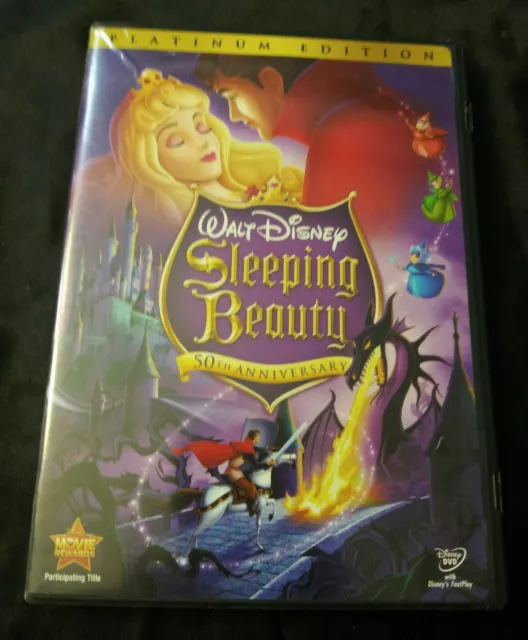 Disney SLEEPING BEAUTY DVD set Platinum Edition 50th anniversary animated kids