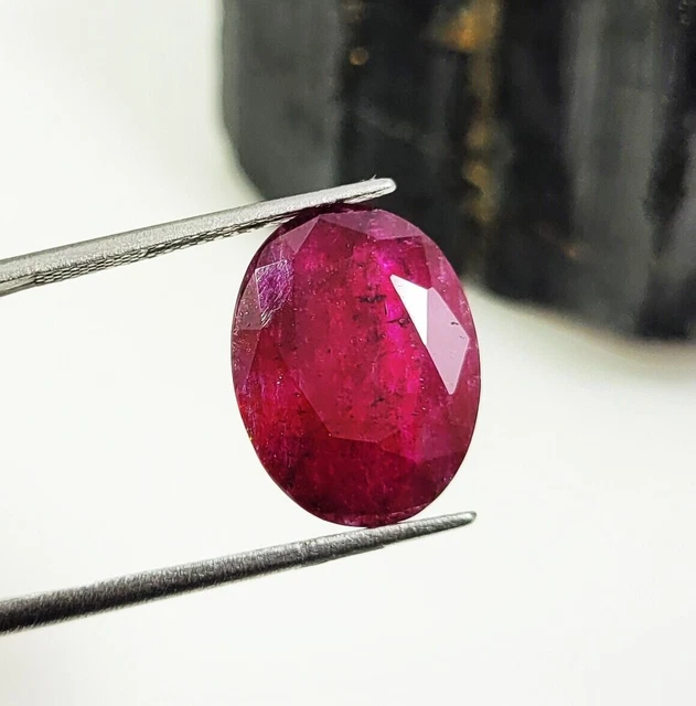 410.00 CT NATUREL Géante Rubis Rouge Certifié Museum Grade Émeraude