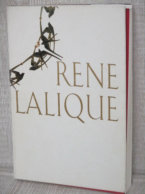 RENE LALIQUE Art Photo Book Vtg Art Nouveau Deco Jewelry Bottle Exhibition Ltd