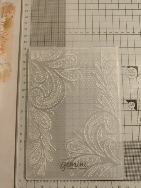 GEMINI 3D EMBOSSING Folder Card Making Scrapbook Papercraft £3.31 ...