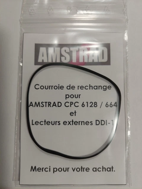 Courroie AMSTRAD CPC 6128 664 6128+DDI-1 New Belt
