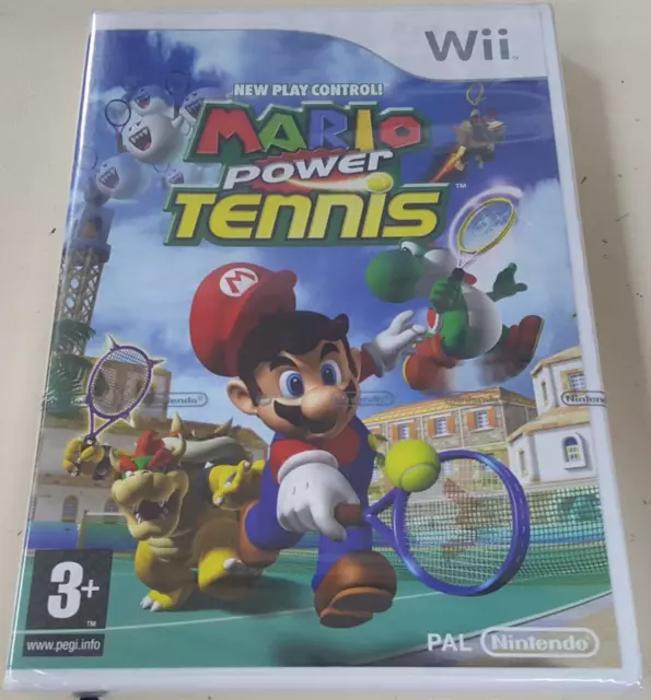 Mario Power Tennis (Full Artwork Edition) - Nintendo Wii - Brandneu & versiegelt