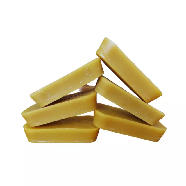 Pure Beeswax blocks, single block (110 g) or pack of 6 (660 g) bulk beeswax