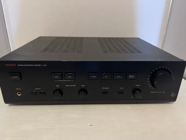 Ampli Luxman A-312  ( Rotel  Marantz Harman Kardon Pioneer )