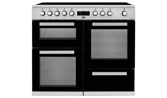 New Graded Black Beko KDVC100X 100cm  Electric Range Cooker- RRP £1000 UK Del J4