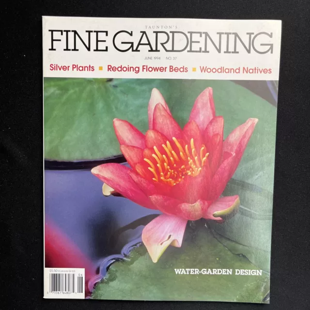 Taunton's Fine Gardening June 1994 No 37 Summer Color Roses Wisteria Ground Co