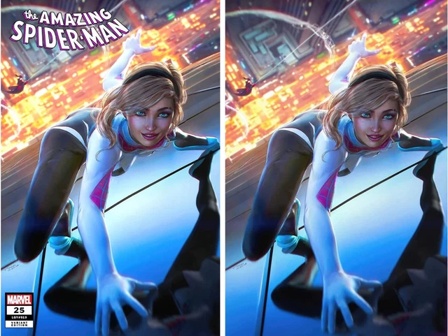 Amazing Spider-Man #25 (Tiago Da Silva Exclusive Trade/Virgin Variant Set)