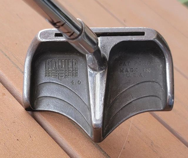 Vintage Aquila 4.0 Mallet Style Putter 34” Steel Shaft Golf Pride Grip RH