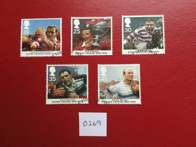 Gb Commemorative Stamps - 1995 Centenary Of Rugby League