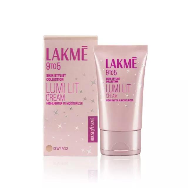 Lakme Lumi Crema Hidratante con iluminador Enriquecido con Niacinamida Toda...