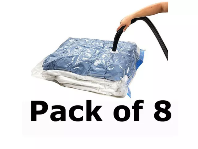 Strong Vacuum Storage Bag Space Savings Space Saver Bags Vacum Bag Vaccum 8Pcs