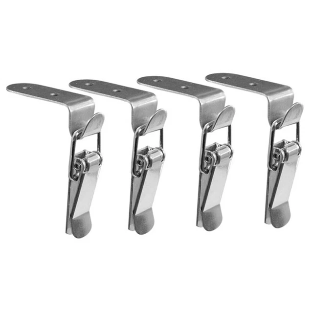 90 Degree Duck Mouth Buckle Hook Lock Spring Loaded Tug Lock J1V6