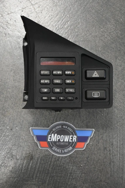 thumbnail image 2 of BMW E30 3-Series OBC Display – On Board Computer Clock – 62131377803 2 of 4