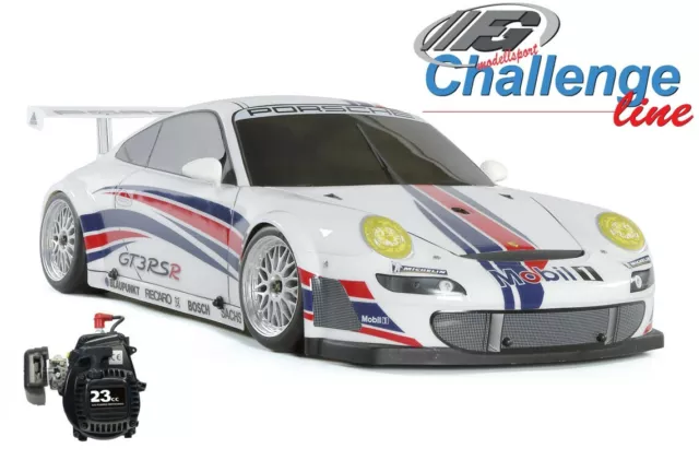 FG Challenge Line 510 Porsche GT3 RSR with 26 cm³ FG engine, RC-Car 26 ccm
