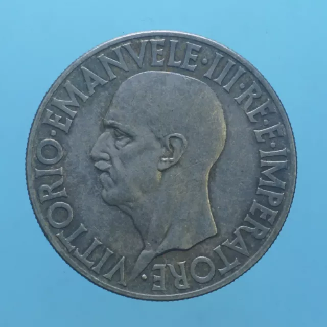 Vittorio Emanuele Iii 20 Lire 1936 Coin Argento Silver Collezione Numismatica