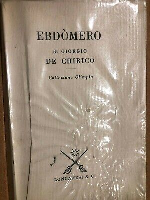 1971 Giorgio De Chirico - Ebdomero - 1 Edizione Longanesi