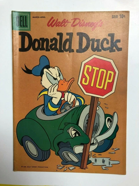 Walt Disneys Donald Duck Comic 64 March April 1959 Dell 595 Picclick