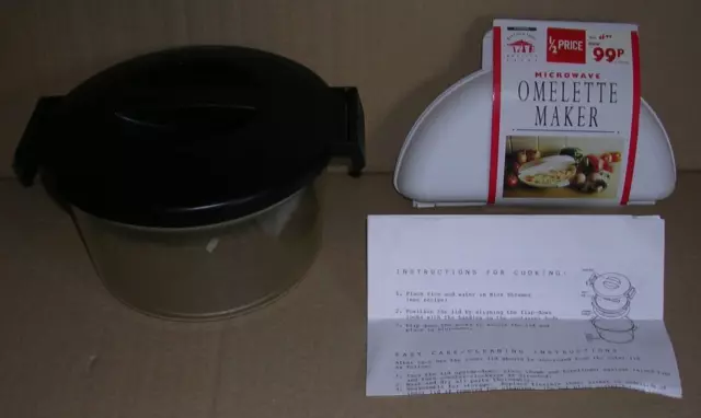 Microwave rice cooker steamer ++ AND ++ Microwave Omelette Maker