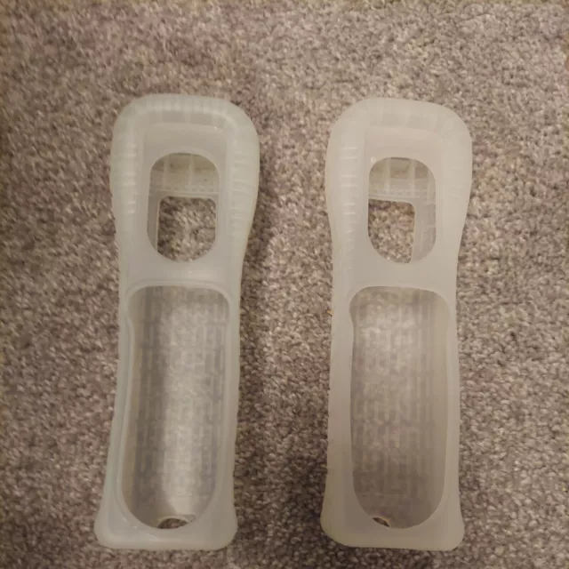 2x Original Nintendo Wii Remote Silicone Sleeve Covers