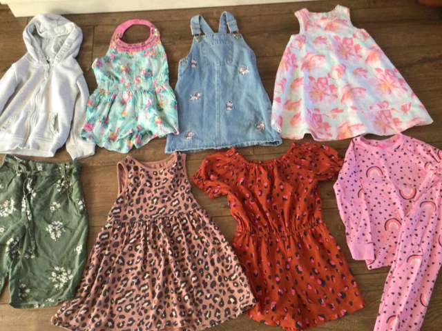 girls clothes bundle age 4-5 years Next,Monsoon F&F George,Primark