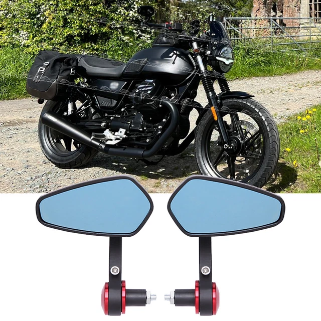 thumbnail image 2 of Dreamizer Rectangle Anti-Glare Rearview Mirrors For Keeway Superlight 125 – Black, Set Of 2 2 of 6