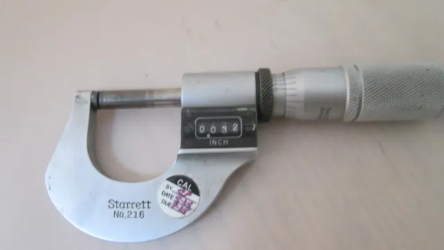 Starrett 216 Micrometer