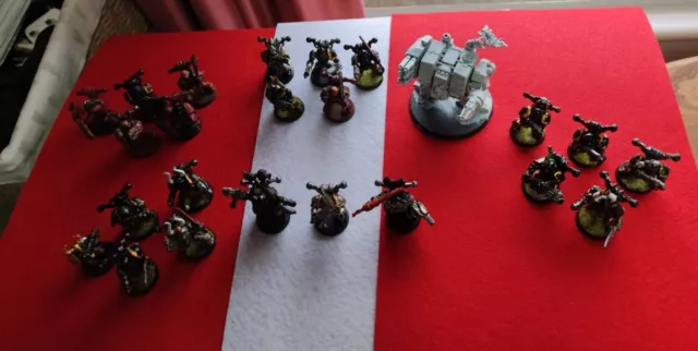 GW/Warhammer 40K/ Space Marines/ Chaos Marines Small Army Including Dreadnaught