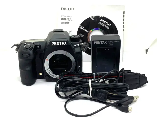 "Pentax K-3 24.3MP Digital SLR Body only [Exc+++++ 3038shot] From Japan # 195805