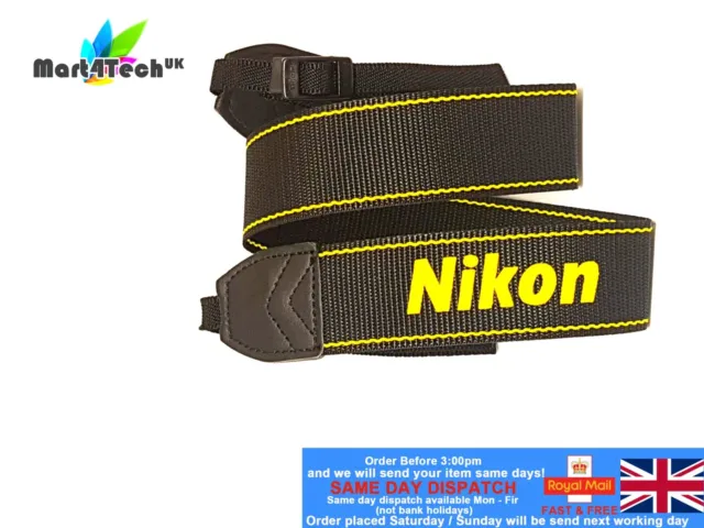 Neck Shoulder Sling Strap Belt for Nikon SLR/DSLR Camera D7100 D70s D90 D3100