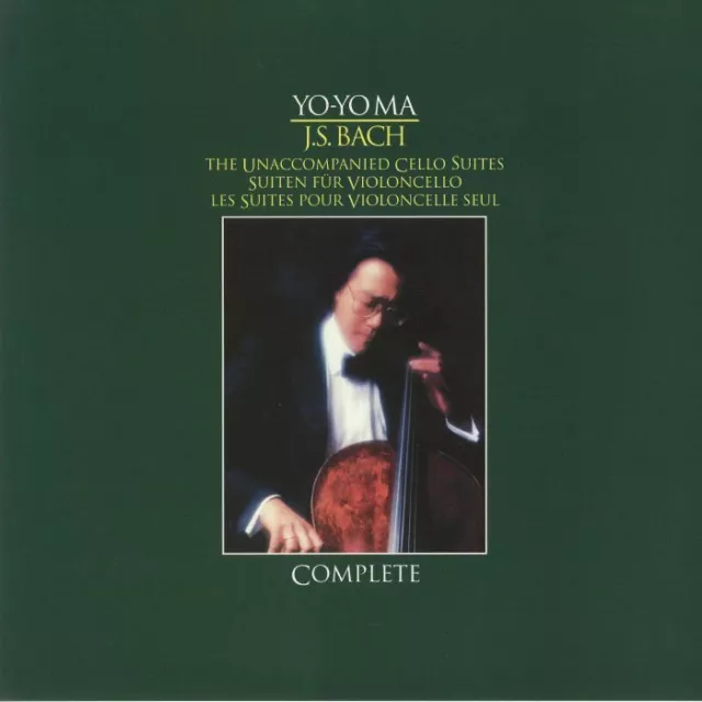 YO YO MA - JS Bach: The Unaccompanied Cello Suites (reissue) - Vinyl (3xLP)
