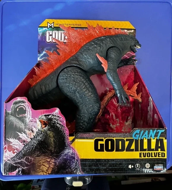 PLAYMATES GIANT GODZILLA Evolved 11” Figure Godzilla x Kong The New