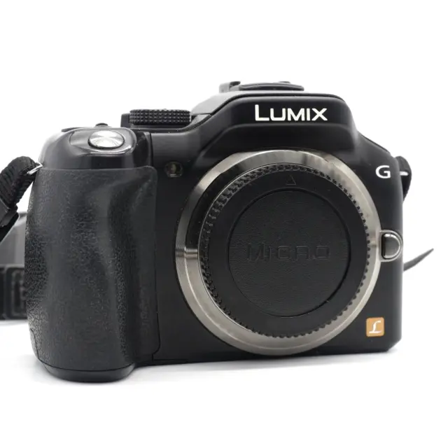 Panasonic Lumix g5 16.0MP Digitalkamera - Schwarz (Nur Gehäuse)