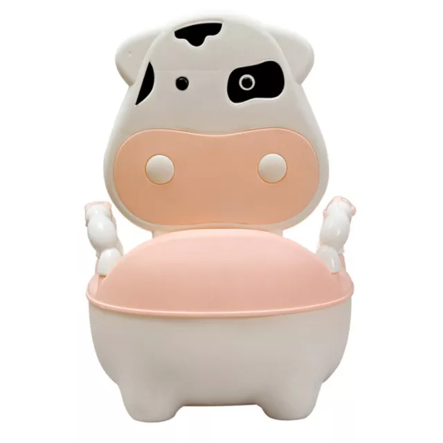 Coo11 Cow Design Portable Potty Training Toilet Seat for Boys and Girls, Anti-Sl