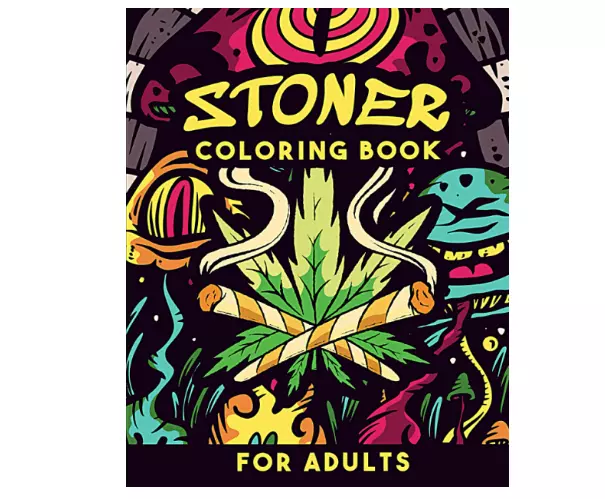 Stoner Coloring Book For Adults: Stoner's Psychedelic Coloring Books For  Adults Relaxation And Stress Relief (Paperback) 