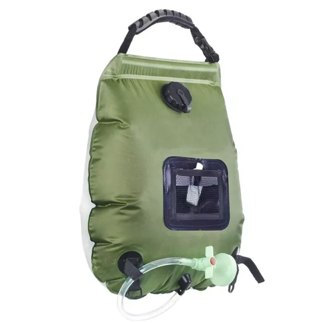 ExtéRieur 20L Camping Douche Sac à  Chauffage Solaire Portable Douche Ca8657