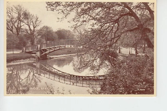 View of Laurie Bridge, Hawick, Roxburghshire.