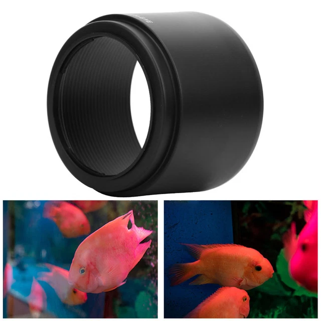 Haoge LH-B61F Pare-soleil En Métal Pour Objectif Olympus M.ZUIKO Digital ED 75 Mm F1.8 1:1.8 Remplace Olympus LH-61F