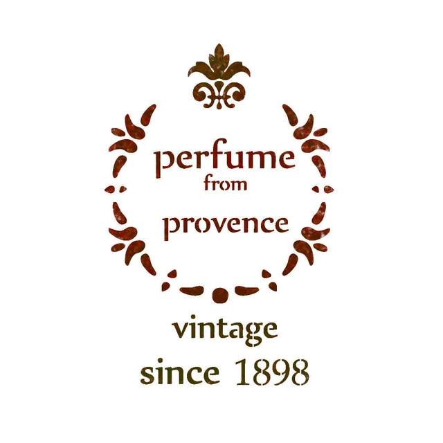 Pochoir Parfum de Provence Shabby chic Modèle aérographe pour artisanat Décor