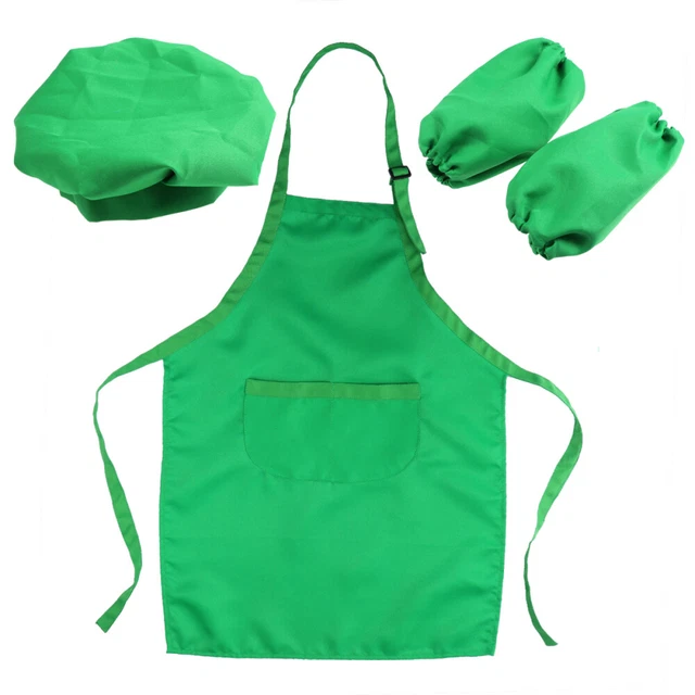 Set Grembiule E Cappello Da Chef Per Bambini Con Unicorno – Antimacchia, Regalo Fai Da Te