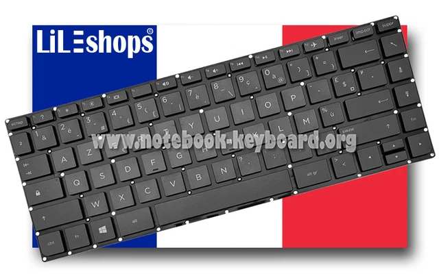 Clavier AZERTY Français Neuf Pour HP 14-bs001nf / Bs002nf / Bs005nf / Bs006nf