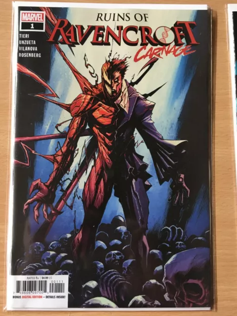 Ruins Of Ravencroft Carnage #1 First App. Cortland Kasady