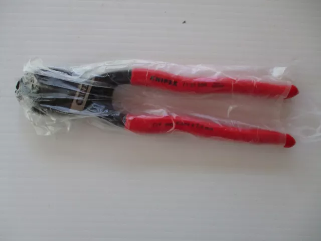 KNIPEX 71 31 200  8" High Leverage Compact Bolt Cutters Notched Blade Germany