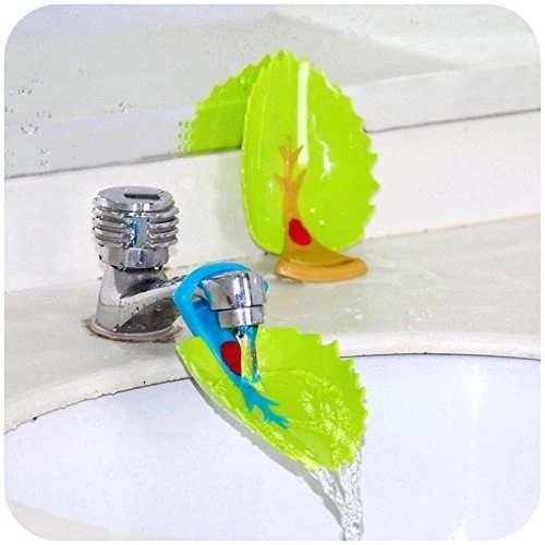 Faucet Cover, Leaf Design Safety Faucet Extender For Children Toddler Kids