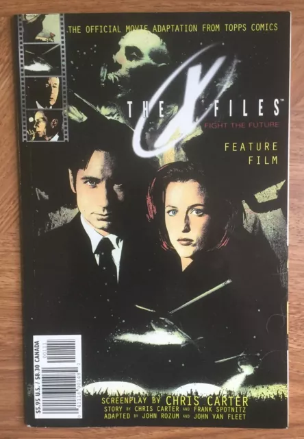 THE X-FILES FEATURE FILM: FIGHT THE FUTURE Topps Comics 1998