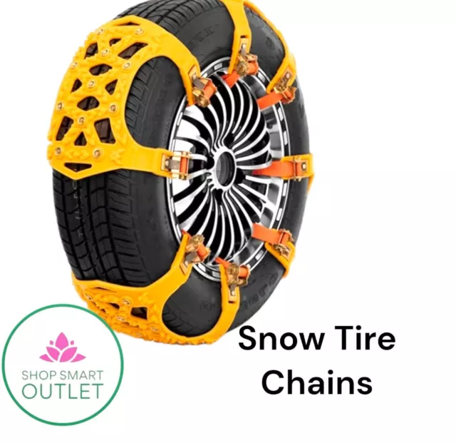 GOOD ROAD TIRE Snow Chains - Premium Quality Strong Durable All Season Anti-Skid