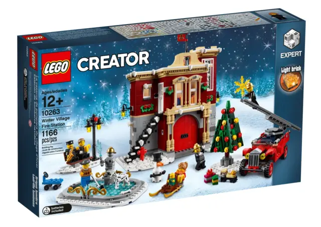 LEGO 10263 Creator Expert Winter village fire station(Retired, Brand new in box)