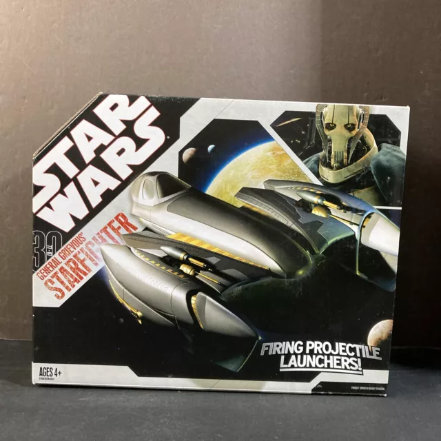 General Grievous Starfighter Star Wars 30Th 1:18 Rots New In Box Ship